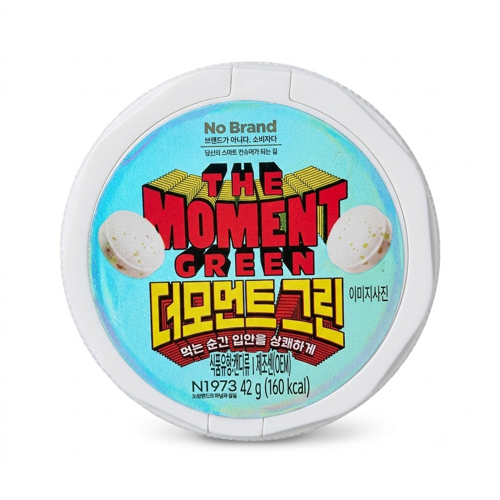 Ｍintさん専用 NOBRAND The Moment Green Sugar-Free Mint Candy 42g — Asianfoodnz