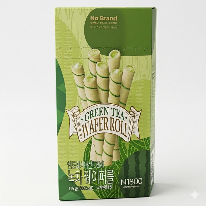 No Brand 绿茶威化卷 115g