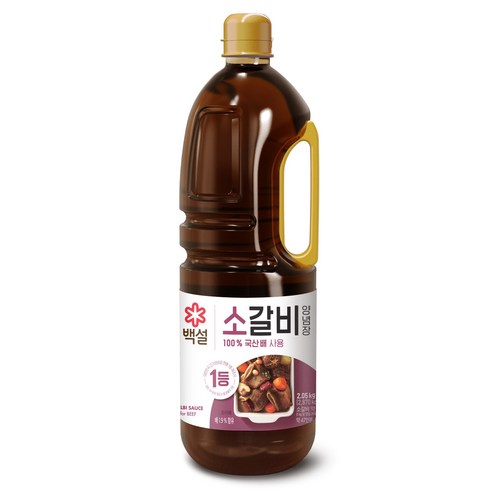 CJ Beksul Korean BBQ Sauce for Beef Galbi 290g · 500g · 840g · 2.05kg