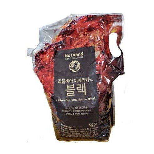 NoBrand Colombia Americano Black Coffee Pouch 230ml / 2.1L