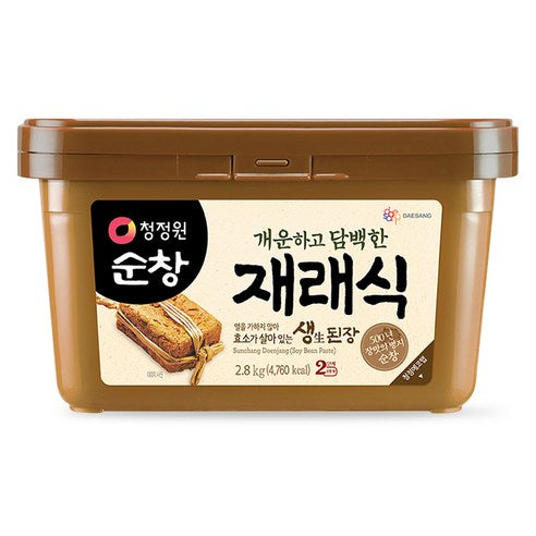 清净园 顺昌 传统 生大酱 500g / 1kg / 2.8kg