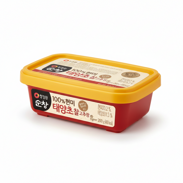 CHUNG JUNG ONE Sunchang Taeyangcho Glutinous Gochujang Korean Chili Paste 200g