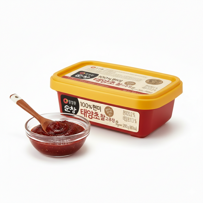 CHUNG JUNG ONE Sunchang Taeyangcho Glutinous Gochujang Korean Chili Paste 200g
