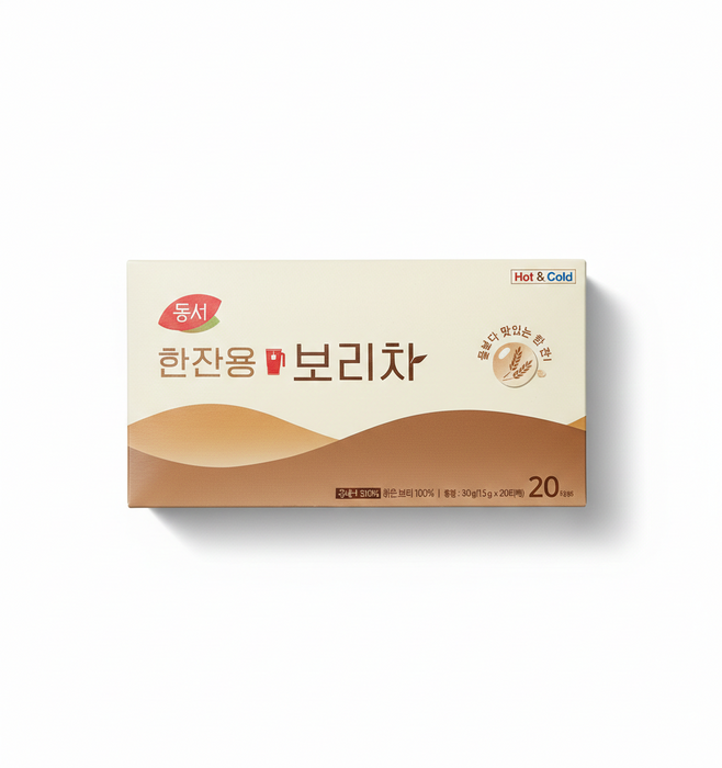 동서 한잔용 보리차 1.5g × 20티백