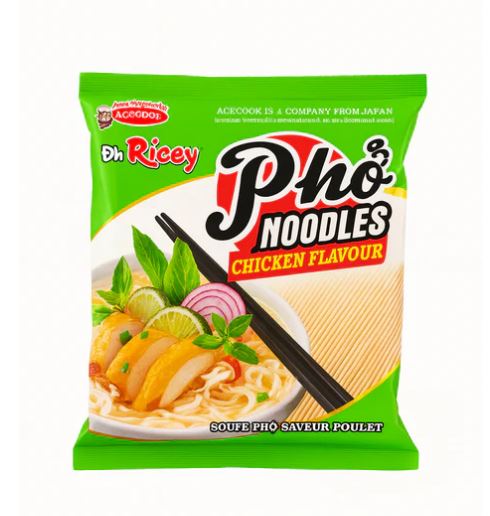 ACECOOK Oh! Ricey Chicken Flavor Pho Instant Rice Noodles 71g