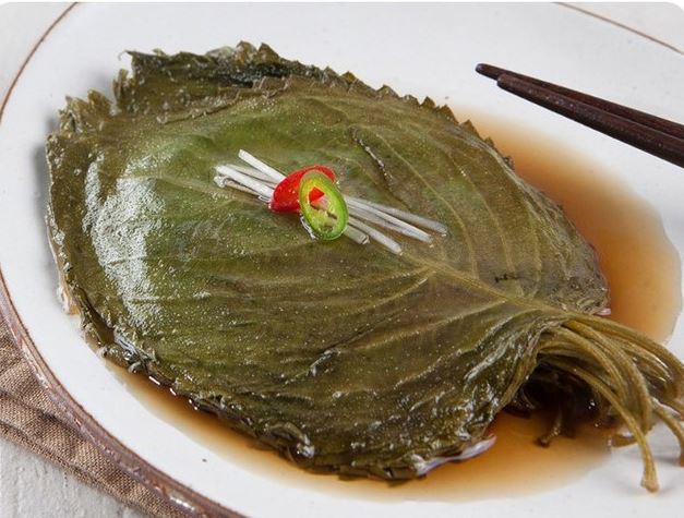 HS Seasoned Perilla Leaves (Soy Sauce) 1kg