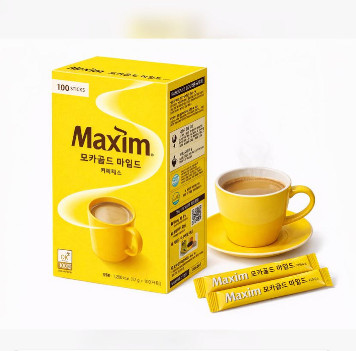 MAXIM Mocha Gold Coffee Mix 12g × 100 Sticks