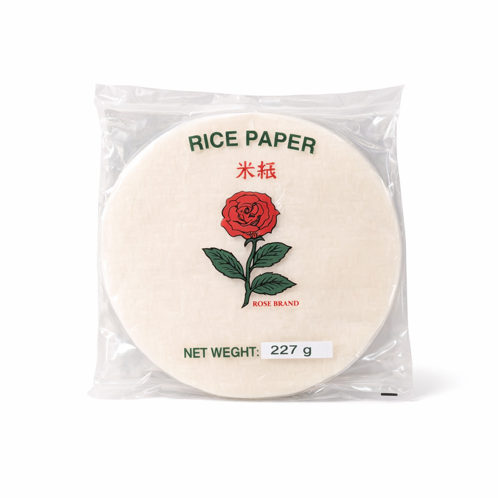 Round Rice Paper Png ROSE BRAND Round Rice Paper Wrappers 22cm for Spring Rolls & Vietnames ...