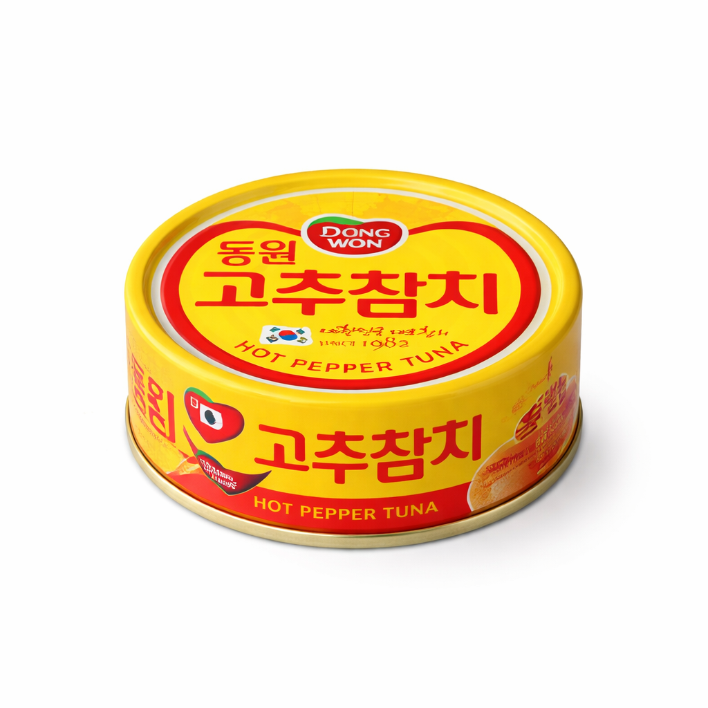 DONGWON Spicy Tuna with Hot Pepper Sauce Korean Canned Tuna 150g