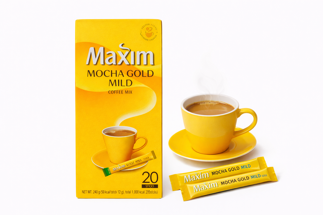 MAXIM Mocha Gold Coffee Mix 12g × 20 Sticks