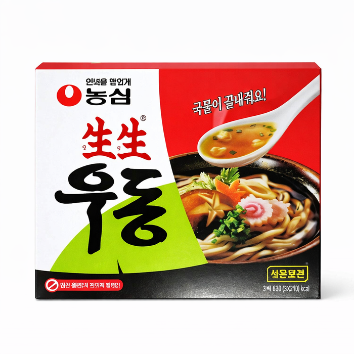 农心生生乌冬面多包装 253克 | 大碗 276克