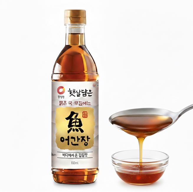 CHUNG JUNG ONE Fish Soy Sauce with Crab Extract Korean Eoganjang 830ml
