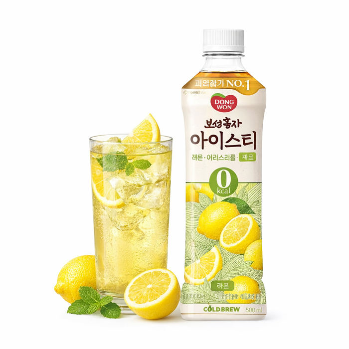 동원 보성홍차 아이스티 제로 레몬 500ml