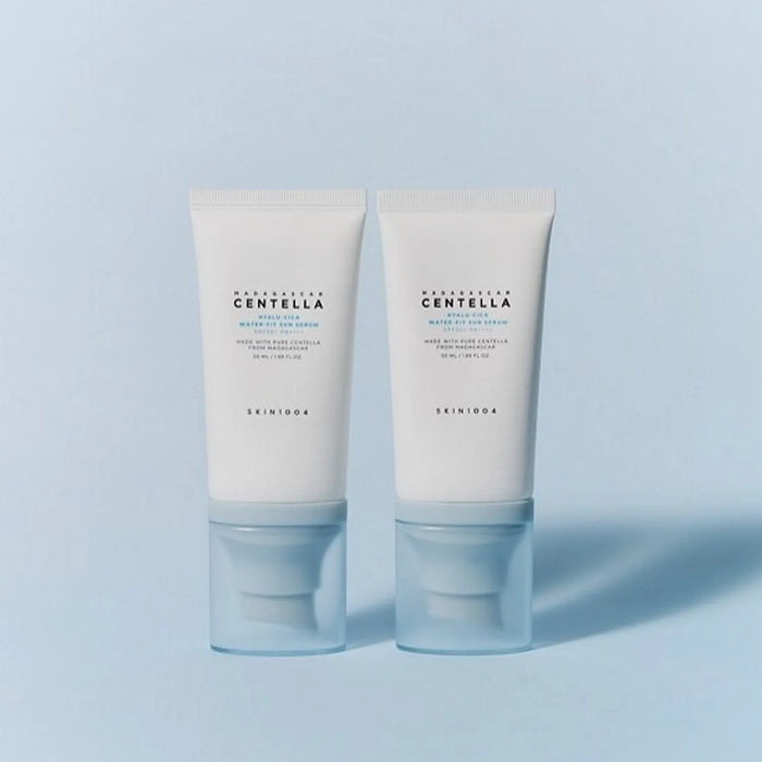 SKIN1004 Madagascar Centella Hyalu-Cica Water-Fit Sun Serum 50mL × 2ea (Twin Pack), 2025 Olive Young Award