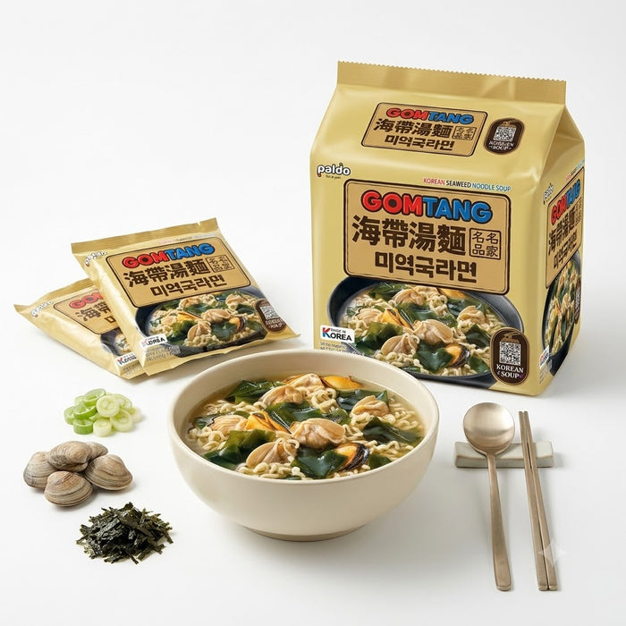 八道 GOMTANG 海带汤面 110g × 4袋