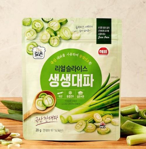 HaePyo 真切切片葱花 20 克 – 烹饪用冻干葱花