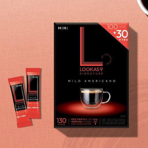 루카스나인 시그니처 마일드 아메리카노 1.15g*130T