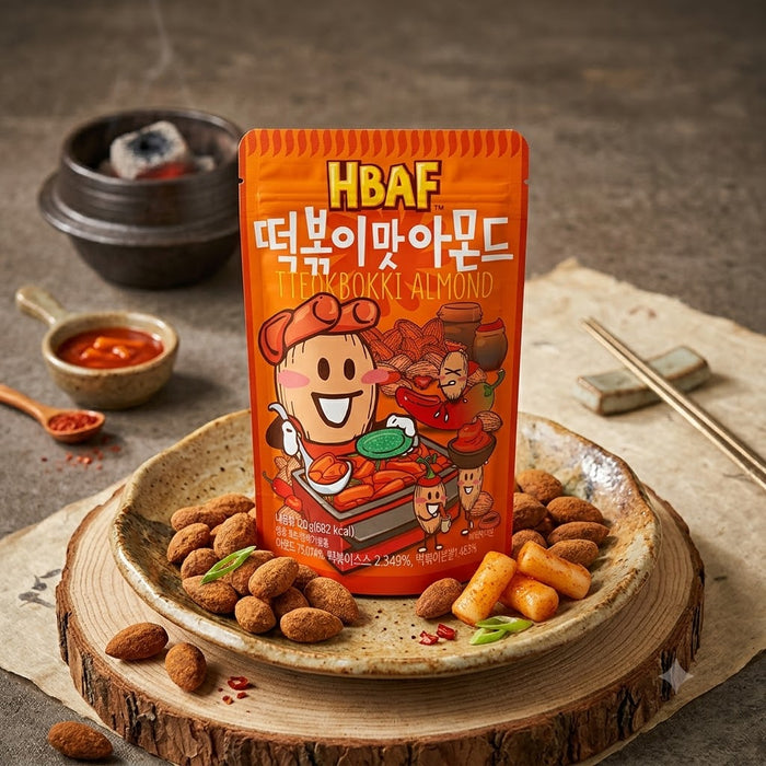HBAF 떡볶이맛 아몬드 120g