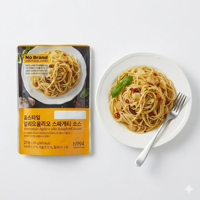 诺品牌 蒜香橄榄油意大利面酱 250g