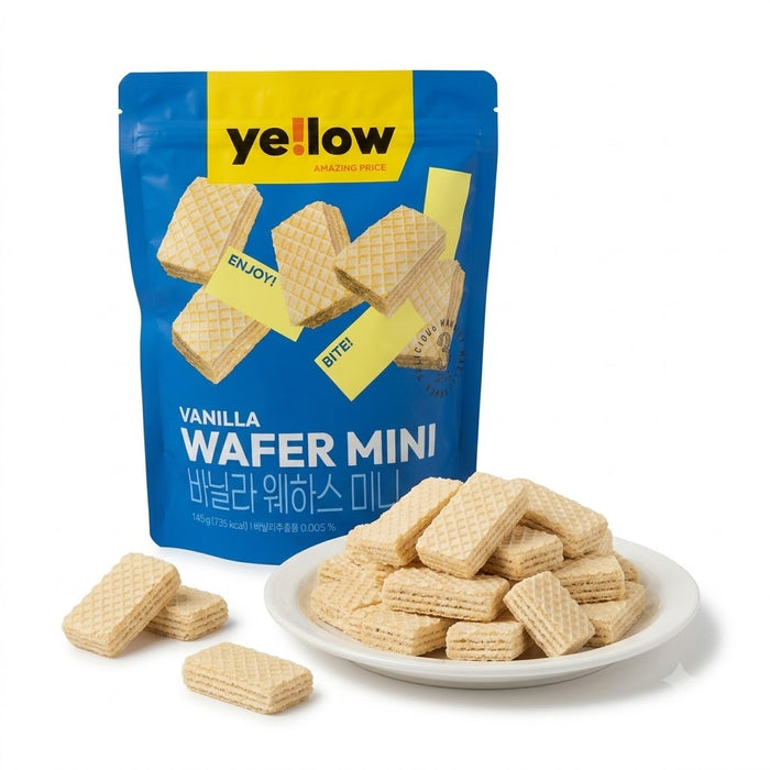 YELLOW 바닐라 웨하스 미니 145g