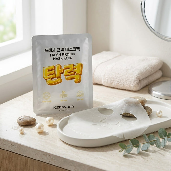 ICEBANANA 清新紧致弹力面膜 25g × 10片