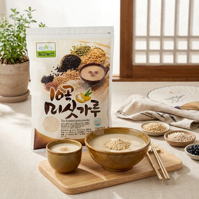 七甲 十谷炒谷物粉 1kg