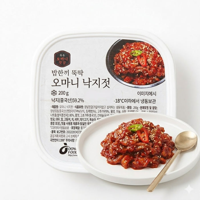 阿妈妮 辣味章鱼酱 200g