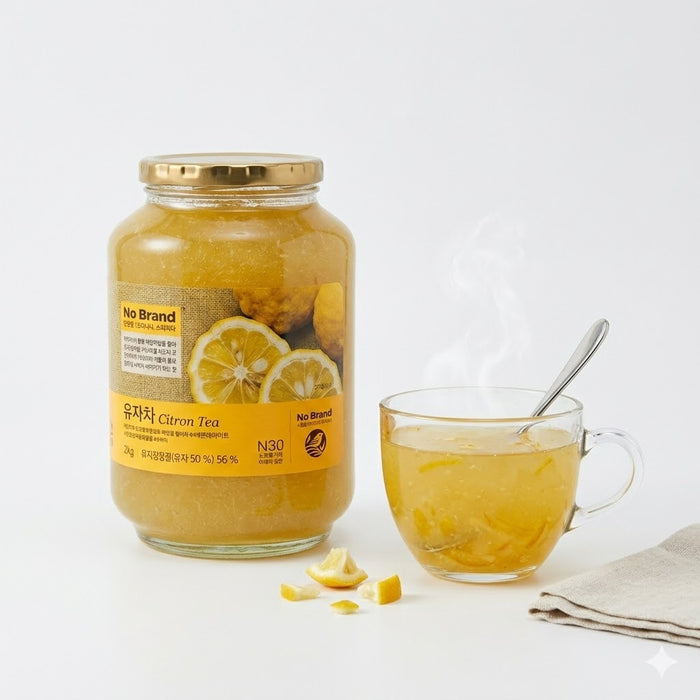 NoBrand Citron Tea Korean Yuja Honey Marmalade Tea Drink Base 2kg
