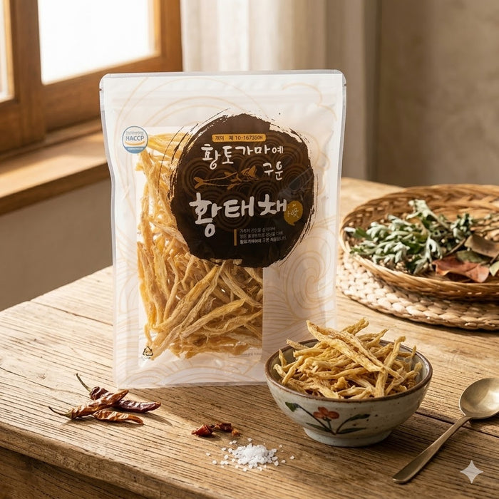 동해푸드 황태채(황토가마에구운) 200g