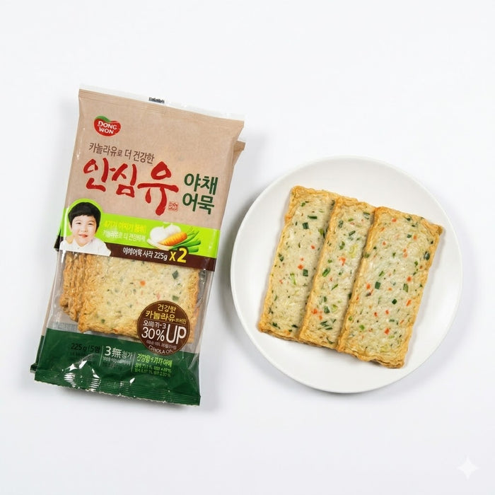 东远 鱼饼 蔬菜方形 安心款 225g*2