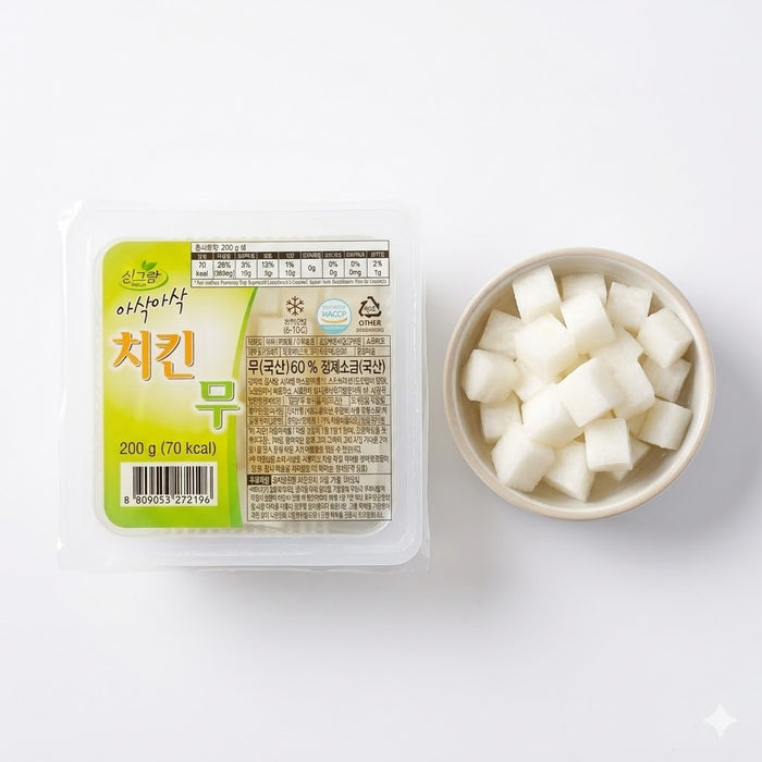 清净 香脆韩式炸鸡腌萝卜 200g