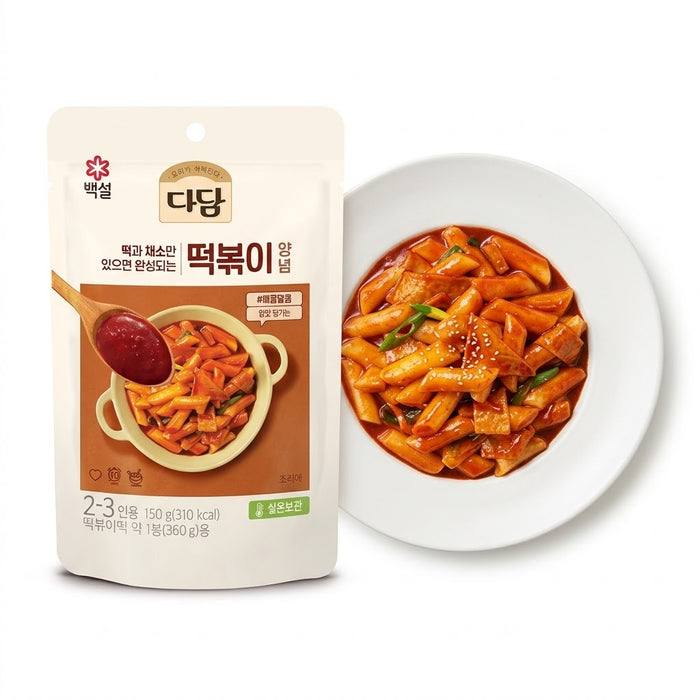 CJ Dadam Tteokbokki Sauce Korean Sweet Spicy Rice Cake Sauce 150g