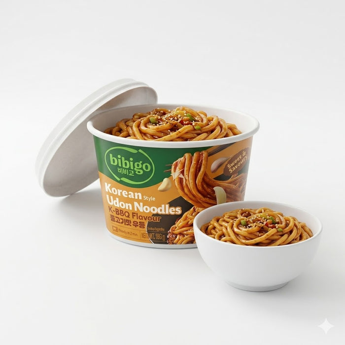 CJ 必品阁 韩式乌冬杯面 烤肉味 186g