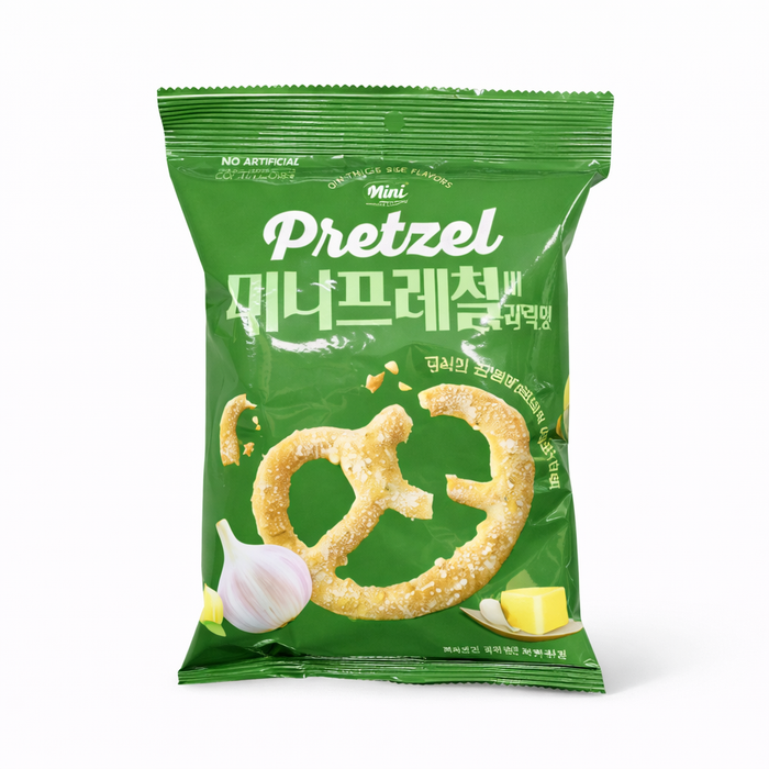 노브랜드 미니프레첼(버터갈릭맛) 140g