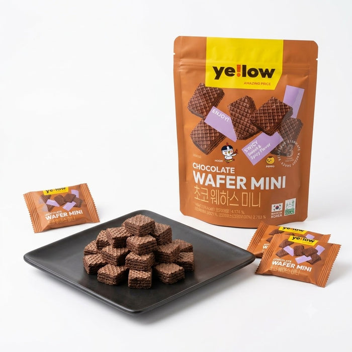 YELLOW 초코 웨하스 미니 145g