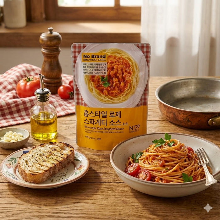 NoBrand Home Style Rose Spaghetti Pasta Sauce Cream Tomato Sauce 400g