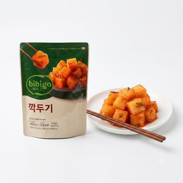 비비고 깍두기 450g