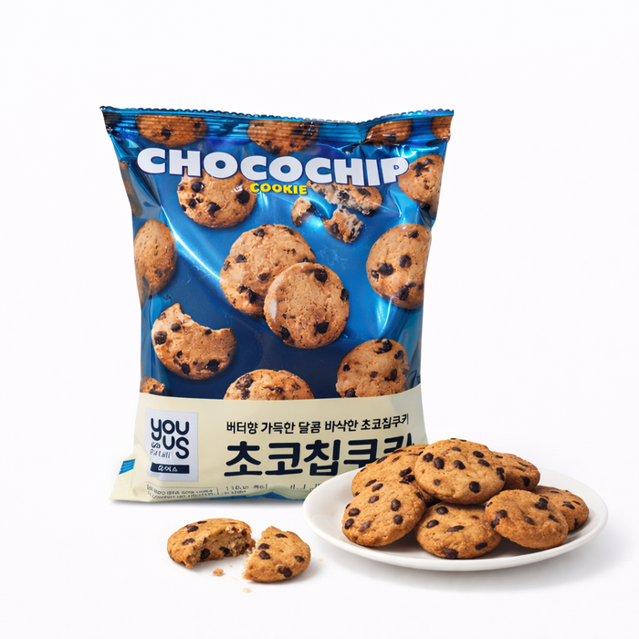 유어스 스낵 초코칩쿠키 116g