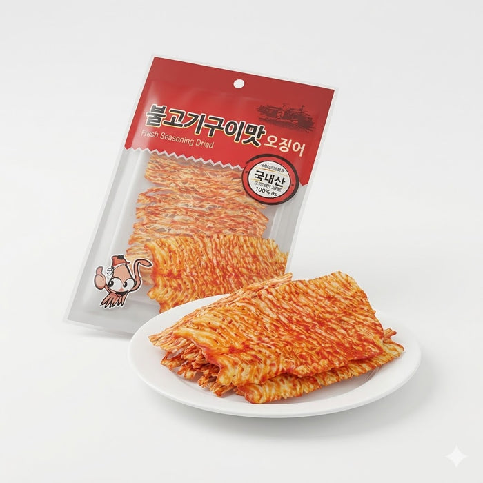 JINJU BBQ Flavour Squid Snack 30g
