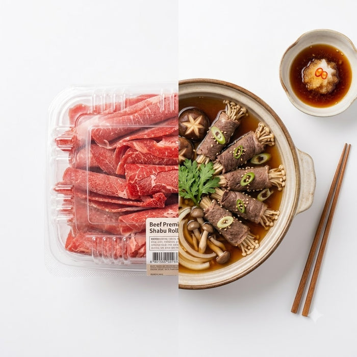 고급 샤브롤 500g – 냉동 뉴질랜드 소고기