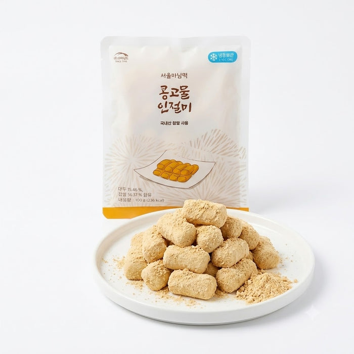RODEMFOOD 首尔妈妈 黄豆粉糯米年糕（冷冻）100g