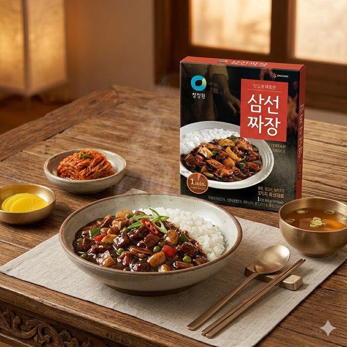 청정원 즉석 삼선짜장 180g 1인분