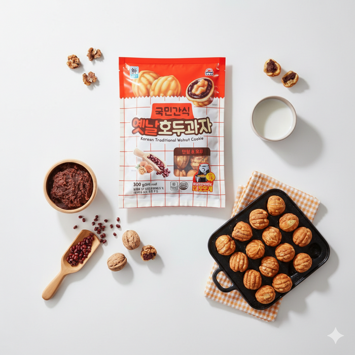 大林 传统核桃饼干 300g