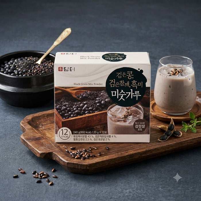 담터 검은콩 검은참깨 흑미 미숫가루 240g (20g × 12포)
