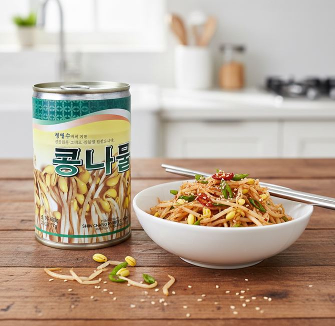 신창 콩나물 통조림 400g