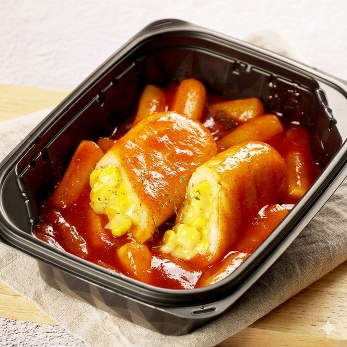Rodem Rice Ball RODEM Spicy Corn Cheese Tteokbokki Frozen Korean Rice Cake Meal Microw ...