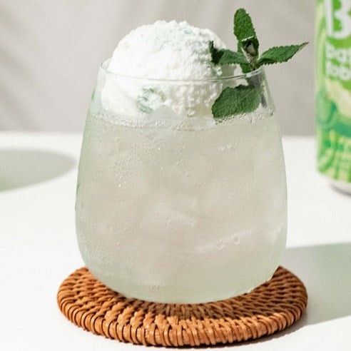 乐天 BR 苹果薄荷 零卡气泡饮 355ml