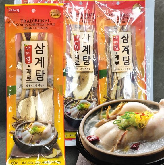 四季节 参鸡汤材料 60g