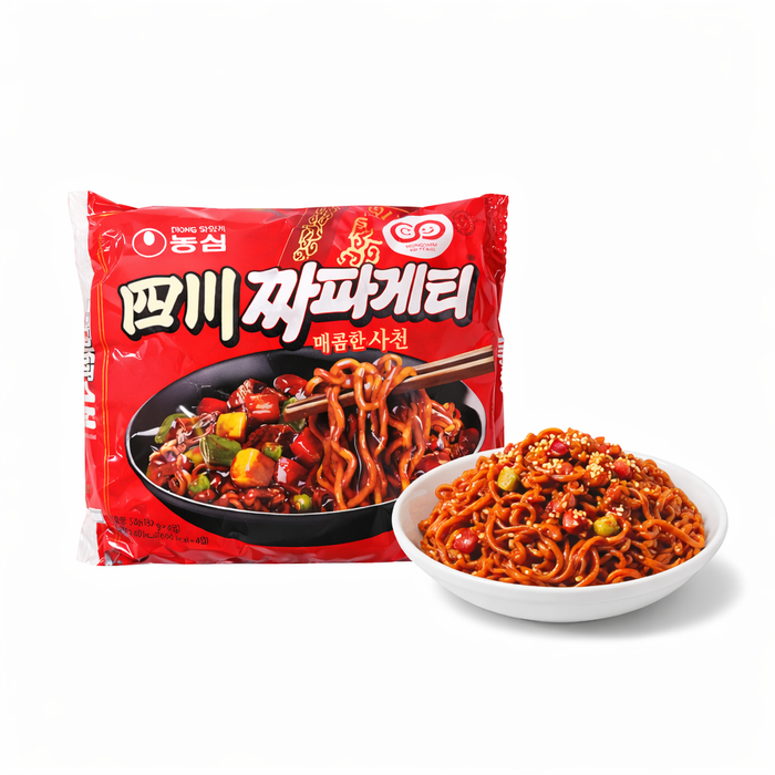 농심 사천짜파게티 멀티팩 137g × 4개입