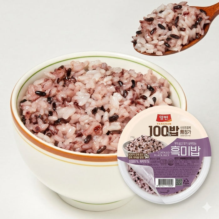동원 쎈쿡 건강한 흑미밥 210g × 3